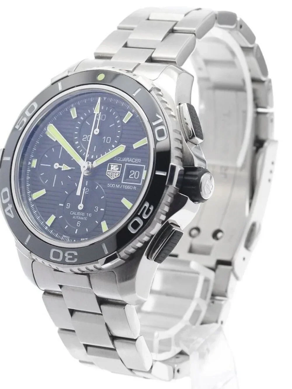 TAG HEUER Aquaracer CAK2111 Chronograph black Dial Automatic Men's Watch_973382